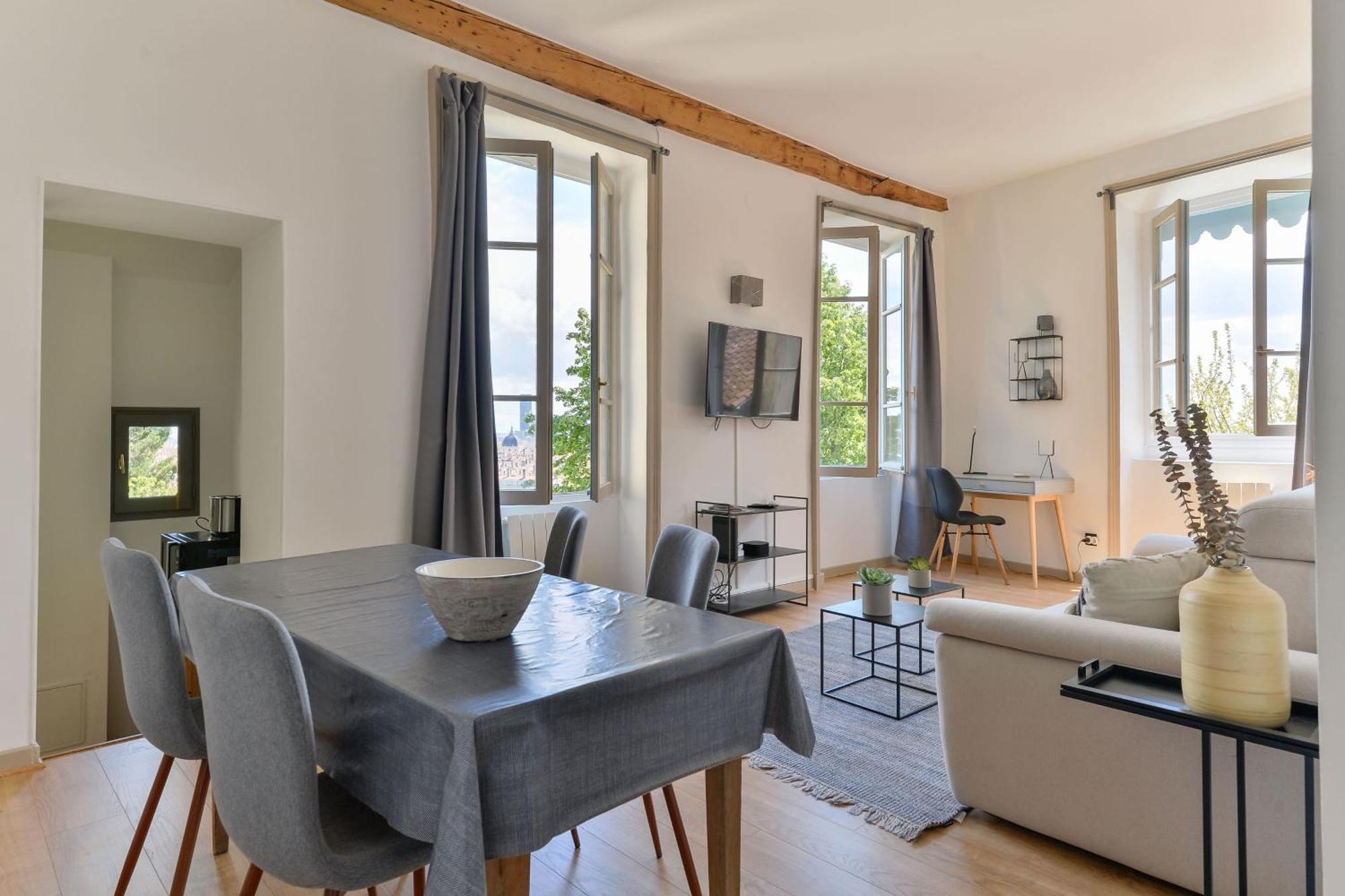 Apartmán Les Jardins Du Gourguillon Lyon Exteriér fotografie